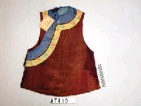 藏品(女子綢布大襟背心)的圖片